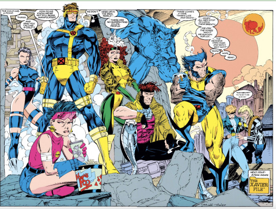 Jim Lee X-Men (Blue Team)